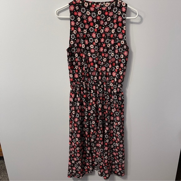 Kate Spade Midi Casa Flora Dress Floral Size Medium - Picture 9 of 14